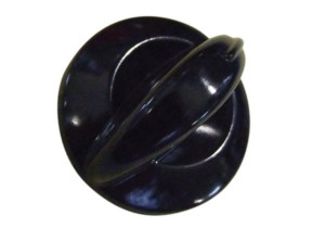 Bouton électrique noir 6mm indesit C00075049