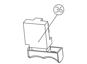 Bouton interrupteur marche / arrêt de ic570js 078IC570JS36