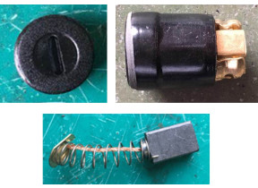 Brosse kit1-carbone x2-12-13-14 158KIT1NC900BS