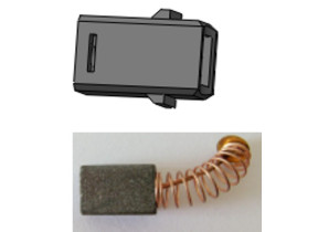 Brosse kit5-carbone x2-20-21 158KIT5NC750JS