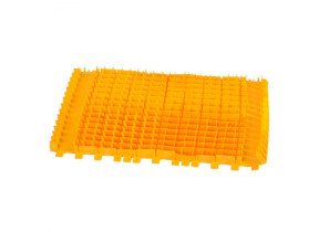 Brosse pvc combine jaune 6101665
