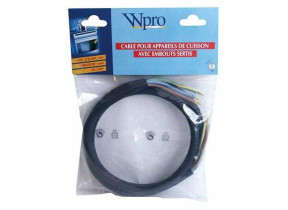 Câble avec prise (ho5 vvf 3g1,5 longueur 1,70m) 481281729063