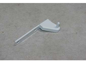 Charnière centrale supérieure blanche prof32 (axe 1) C00049452