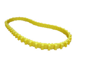 Chenille d\'entrainement jaune 9985007