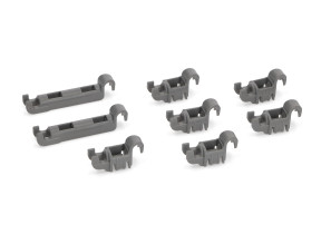 Clips fixation de tiges rabattables panier inférieur 00611472