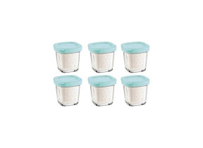 Coffret de 6 pots avec égoutoir delices box XF100101