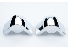 Collecteur d\'angle en plastique chromé 1 pcs 221DA166