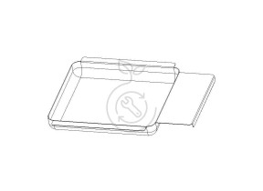 Collecteur de graisse argon hw01110a-20-21 541HW01110A2021