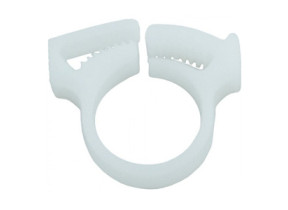 Collier blanc / attache tentacule - b-15 W7230206