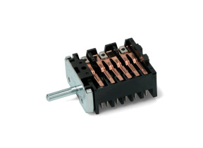 Commutateur plaque électrique 6 + 0 positions 46.27266.500