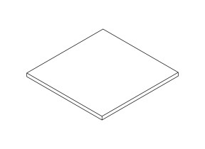 Component 161 moyen amovible étagère / 1 etagere amovible ce 208A19180E16