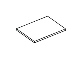 Component 31 étagère / 1 etagere 208A19102OFAS3