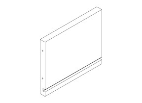 Composant 10 – séparateur haut tiroir a19128.o.10 pour racine 208A19128O10