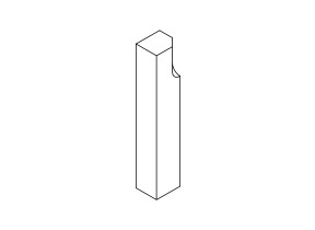 Composant 11 1 pied droit a19180.e.11 208A19180E11