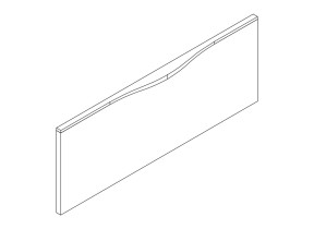 Composant 14 – façade tiroir haut a19128.o.14 pour racine 208A19128O14