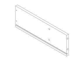 Composant 15midleft side pane highdrawer / cote inter gauch ti 208A19129O15