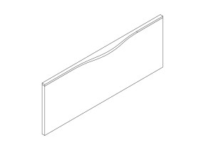 Composant 23 – façade tiroir bas a19128.o.23 pour racine 208A19128O23