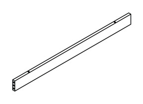 Composant 3 traverse avant haute a19117.o.sas.3 208A19117OSAS3