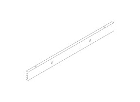 Composant 4 – traverse arrière haute a19128.o.4 pour racine 208A19128O4