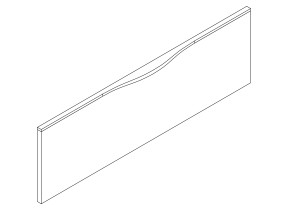 Composants 23front panneau low tiroir / facade tiroir bas 208A19129O23