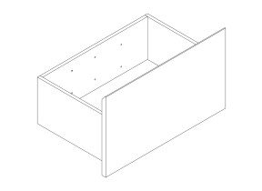 Composants 8low tiroir / tiroir bas 208A19108OSAS8