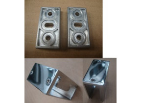 Connecteur 1 et 2 pour rail 034REDL206X