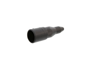 Connecteur de tube noir en plastique