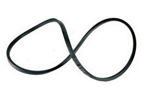 Courroie en caoutchouc tondeuse/motoculteur - long. ext. 2304,8mm 754-0443