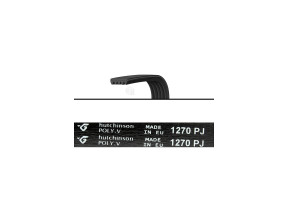 Courroie poly-v 1270 j5 8996452374003