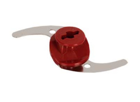 Couteau hachoir amovible rouge SS-193446