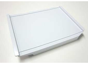 Couvercle clé bac à viande blanc(220x289x40) C00270842