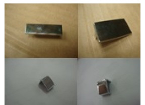 Couvercle pour barrière d\'eau (gauche) siège de fixation inférieur (droite) 034REME300X