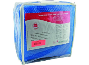 Couverture solaire piscine diametre 460cm epaisseur 180 microns 100661