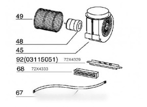 Curseur cadran 72X4329