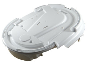 Demi boîtier inférieur blanc MS-4A19371