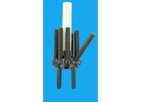Diffuseur inférieur filtre à sable s0210t - avec tube central + crépines SX0210DA2