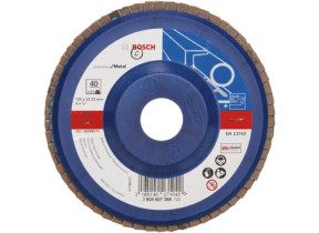 Disque à lamelles Expert for Metal 125 Bosch 22,23 40 plateau droit en plastique - 2608607365