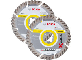 Disque à tronçonner diamanté Bosch 2608615247 125 mm 2 unités