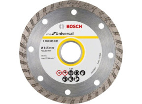 Disque diamanté pour construction ECO TURBO 115 mm - B 2608615036
