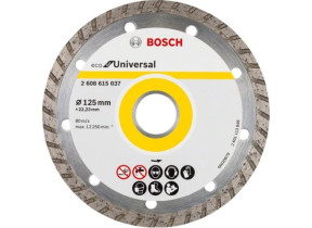 Disque diamanté pour construction ECO TURBO 125 mm - B 2608615037