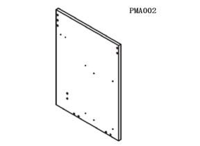 Droit panneau côté 259PMA002