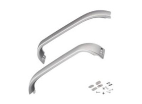  ensemble de poignées argentées pour réfrigérateur 00369551