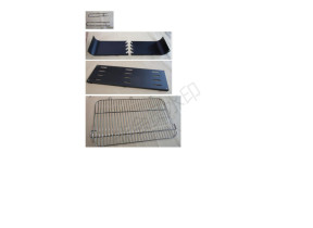 Ensemble grille de cuisson et pare-vent kit04eu pour racine 370KIT04EU