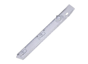 Ensemble rail de guidage gauche blanc DA9701291B