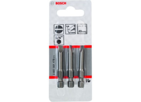 Extra Hard S Embout de tournevis plat 1.0x5.5 (49 mm) BOSCH 2607001481