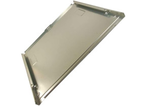 Façade de porte de couleur zinc C00387468