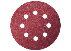 Feuille abrasive pour ponceuse excentrique avec bande auto-agrippante, perforé Bosch Outillages 2609256A26 Grain 120 (