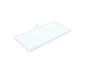 Filtre à peluches gris pour socle de sèche-linge 1366344032