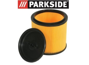 Filtre pliable bord noir pour aspirateurs parkside serie pnts 91092030