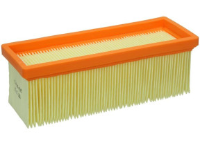 Filtre plissé plat